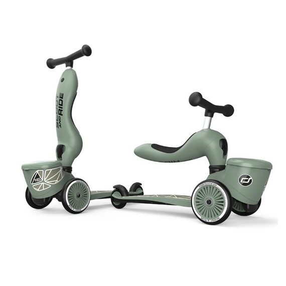 Scoot & Ride Highwaykick 1 Kinder Dreiradroller Grün, 3 image