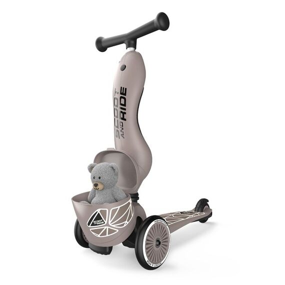 Scoot & Ride Highwaykick 1 Kinder Dreiradroller Schwarz, 5 image