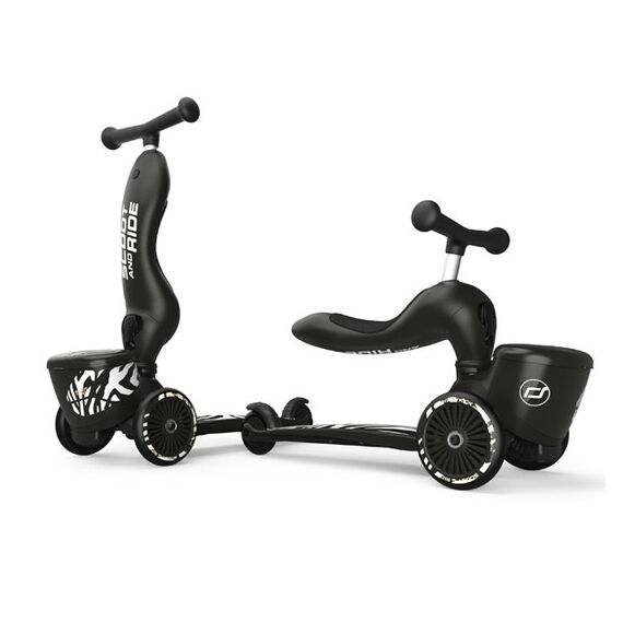 Scoot & Ride Highwaykick 1 Kinder Dreiradroller Schwarz, 3 image