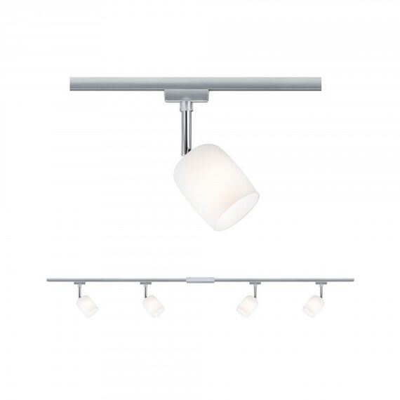 Paulmann URail Set Blossom 4x max.10W G9 Chrom matt/Chrom/Satin 230V