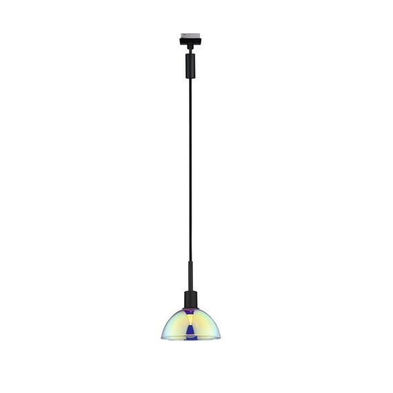 Paulmann URail Pendel Sarrasani max 20W E14 Schw matt 230V Metall Glas