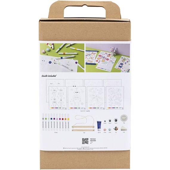 Creativ Company 977812 Malvorlage &- buch Bilder-Set zum Ausmalen, 2 image