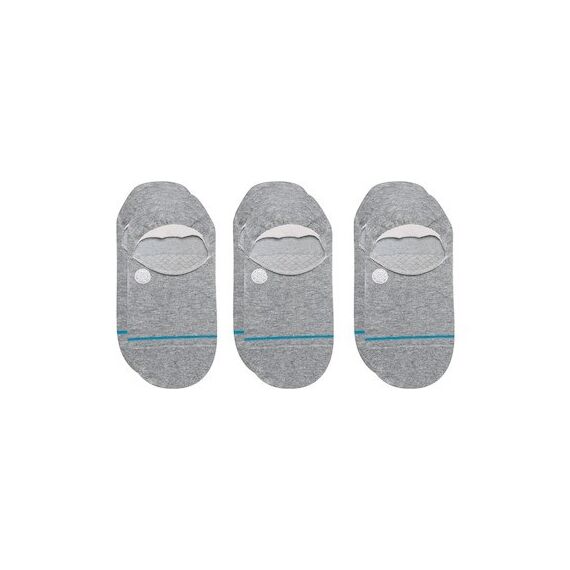 Stance Icon No Show 3 Pack Sneaker-Socken Grau 3 Paar(e)