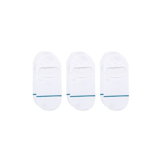 Stance Icon No Show 3 Pack Sneaker-Socken Weiß 3 Paar(e)