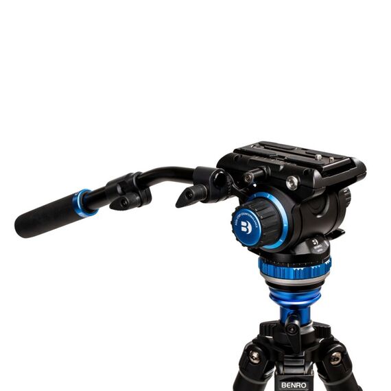 Benro A2573FS6PRO Stativ Digitale Film/Kameras 3 Bein(e) Schwarz, Blau, 3 image