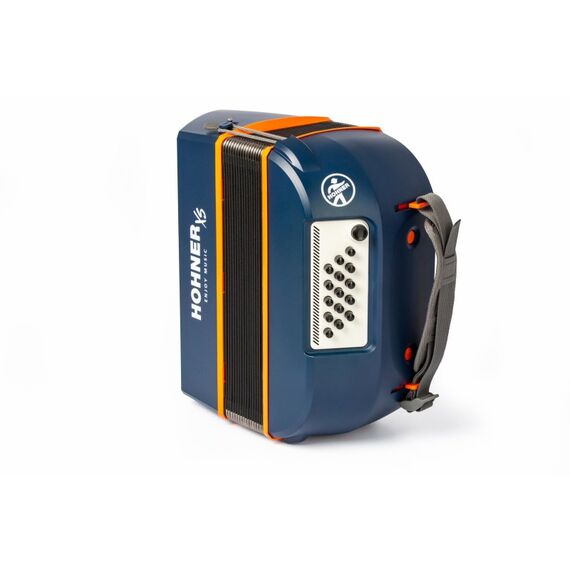 Hohner A2901 Akkordeon Klavier-Akkordeon 15 Tasten 21 Tasten Blau, Orange, 4 image