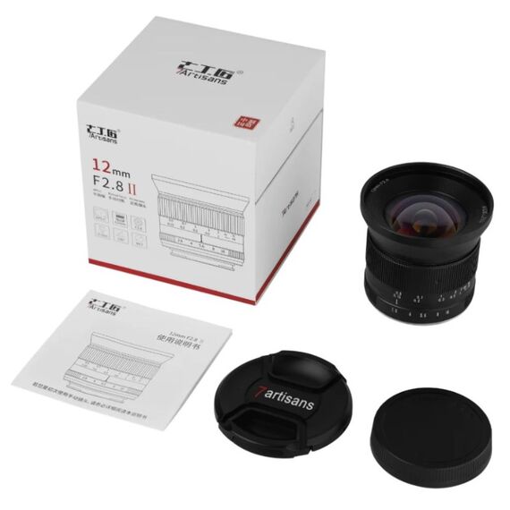 7Artisans A601B-II 12mm F2.8 MKII MILC/SLR Ultraweitwinkelobjektiv Schwarz, 2 image