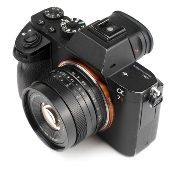 7Artisans A703B Kameraobjektiv Standardobjektiv Schwarz, 3 image