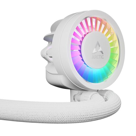 ARCTIC Liquid Freezer III Pro 360 A-RGB (White) - Multikompatibler All-in-One CPU-Wasserkühler mit A-RGB, Farbe: Weiß, 4 image