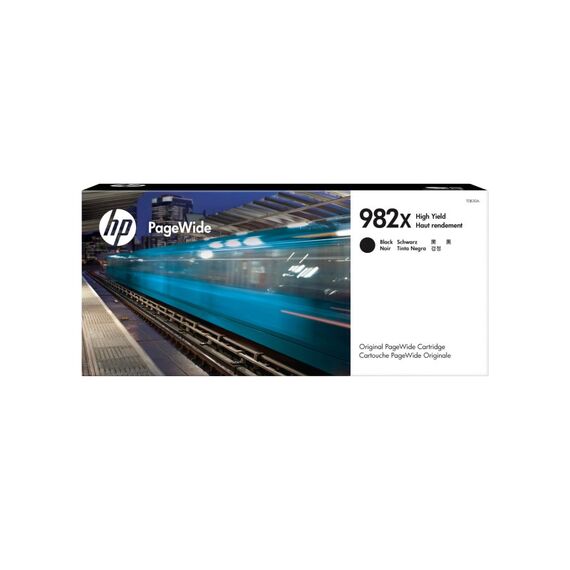 HP 982X Schwarz Original PageWide-Patrone mit hoher Reichweite