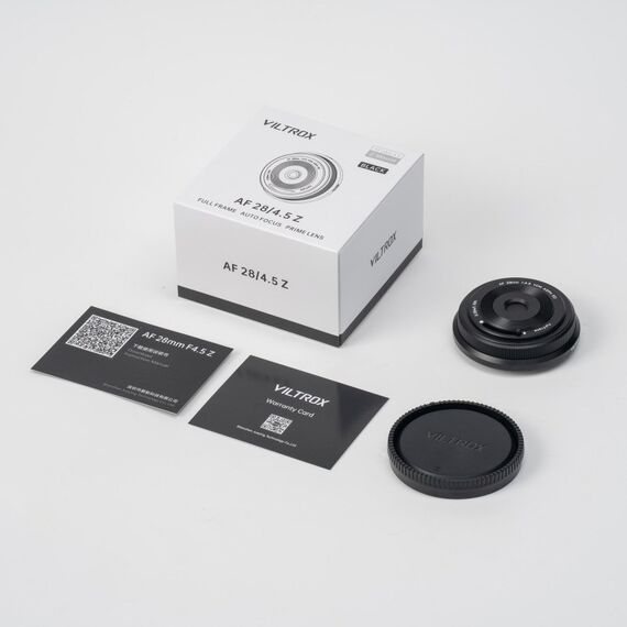 VILTROX AF 28mm F4.5 Vollformat-Objektiv Schwarz, 2 image