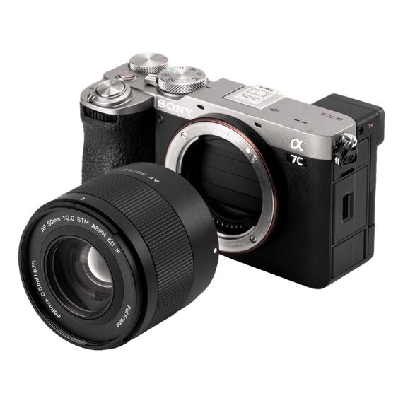 VILTROX AF 50 2.0 FE Kameraobjektiv Kinoobjektiv Vollformat-Objektiv Schwarz, 3 image