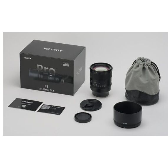 VILTROX AF 85 1.4 FE Kameraobjektiv Kinoobjektiv Vollformat-Objektiv Schwarz, 3 image