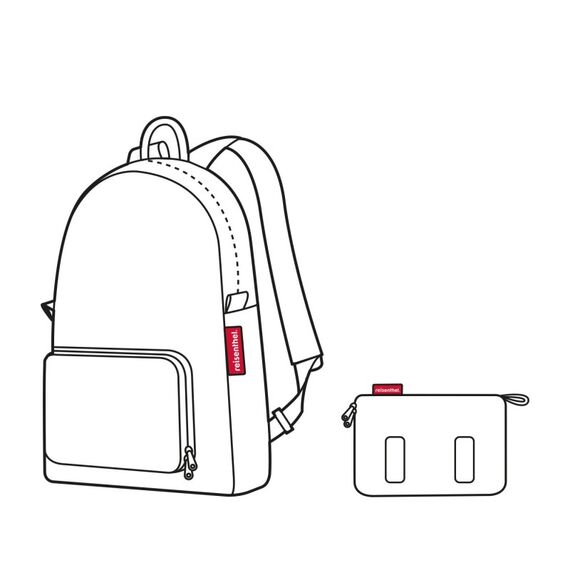 Reisenthel mini maxi Rucksack Mehrfarbig Polyester, 3 image