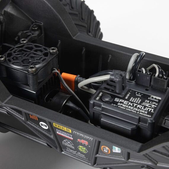 ARRMA 1/16 QUAKE GROM 4X4 RTR Monster Truck ferngesteuerte (RC) modell Off-road truck Elektromotor 1:16, 16 image