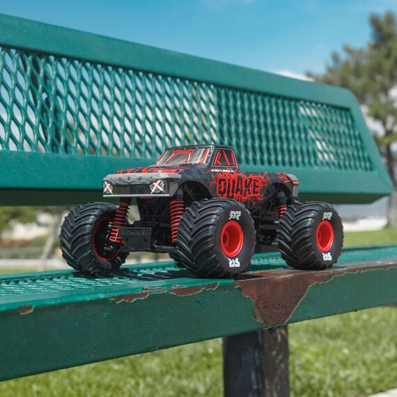 ARRMA 1/16 QUAKE GROM 4X4 RTR Monster Truck ferngesteuerte (RC) modell Off-road truck Elektromotor 1:16, 8 image