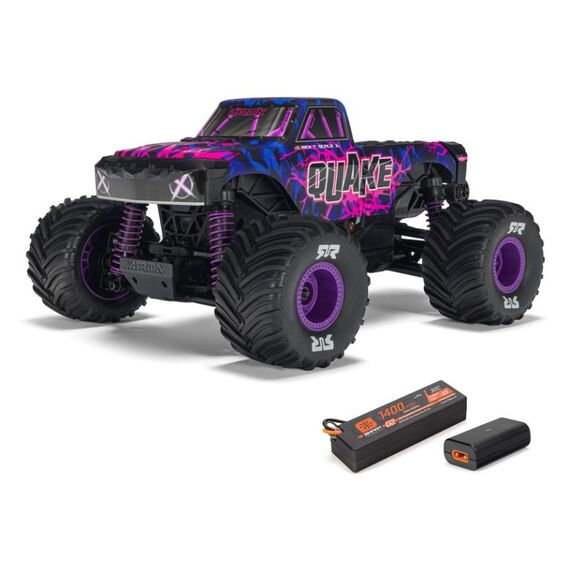 ARRMA 1/16 QUAKE GROM 4X4 RTR Monster Truck ferngesteuerte (RC) modell Off-road truck Elektromotor 1:16, 2 image