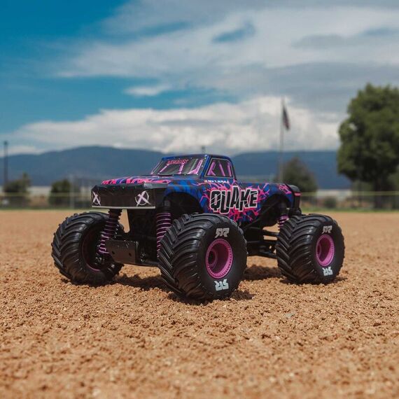 ARRMA 1/16 QUAKE GROM 4X4 RTR Monster Truck ferngesteuerte (RC) modell Off-road truck Elektromotor 1:16, 8 image