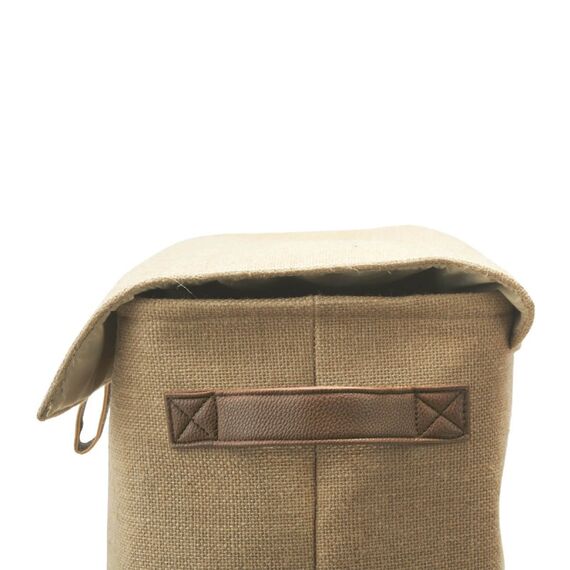 Aquanova ARILAL-144 Wäschekorb 75 l Rechteckig Baumwolle, Polyester Beige, 3 image