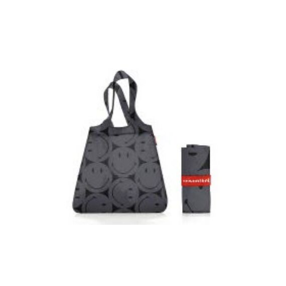 Reisenthel mini maxi Schwarz, Grau Stoffbeutel, Farbe: Schwarz, Grau