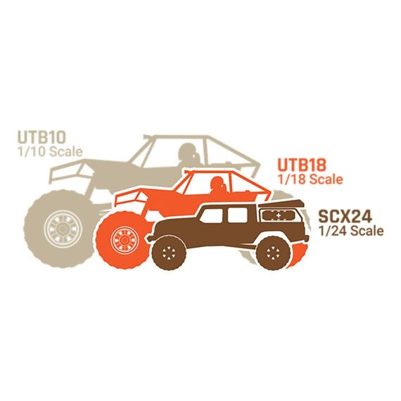 Axial R/C UTB18 Capra ferngesteuerte (RC) modell Buggy Elektromotor 1:18, 10 image