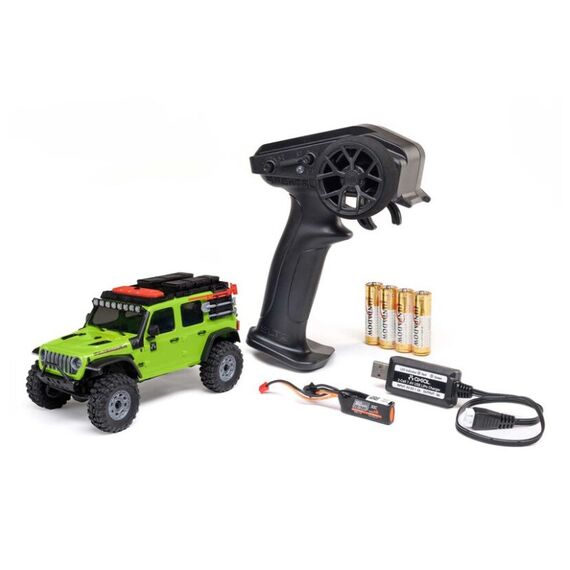 Axial R/C SCX30 Jeep Wrangler JLU ferngesteuerte (RC) modell Rock Crawler Elektromotor 1:30, 2 image