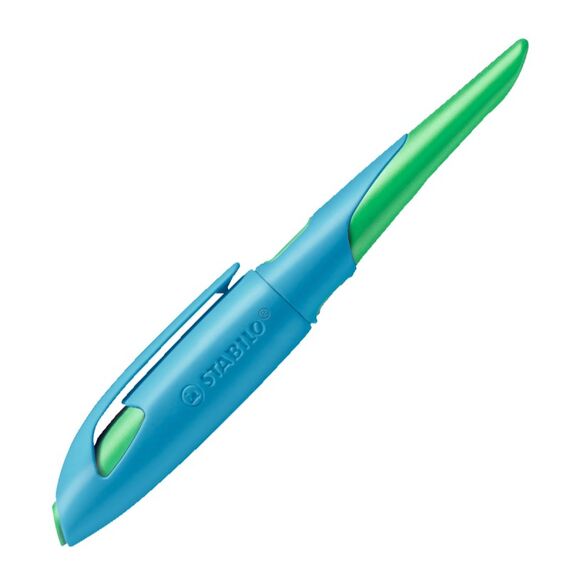 STABILO EASYbirdy Füllfederhalter Kartuschenfüllsystem Blau, Grün 1 Stück(e)