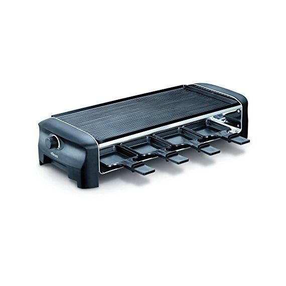 KOENIG B02224 Raclette Grill 8 Person(en) 1300 W Schwarz