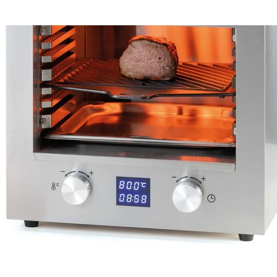 KOENIG B02308 Barbecue & Grill Elektro Chrom 2200 W