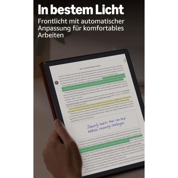 Amazon Kindle Scribe Colorsoft eBook-Reader Touchscreen 64 GB WLAN Bordeaux, 7 image