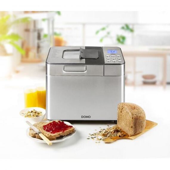 Domo B3971 Brotbackmaschine Edelstahl, 9 image