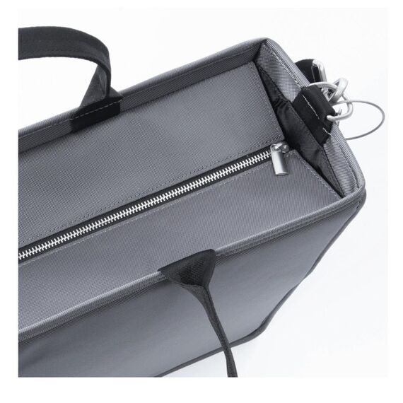 Sigel Desk Sharing Bag Recyceltes Polyethylenterephthalat (rPET) Dunkles Grau Unisex Schultertasche, 2 image