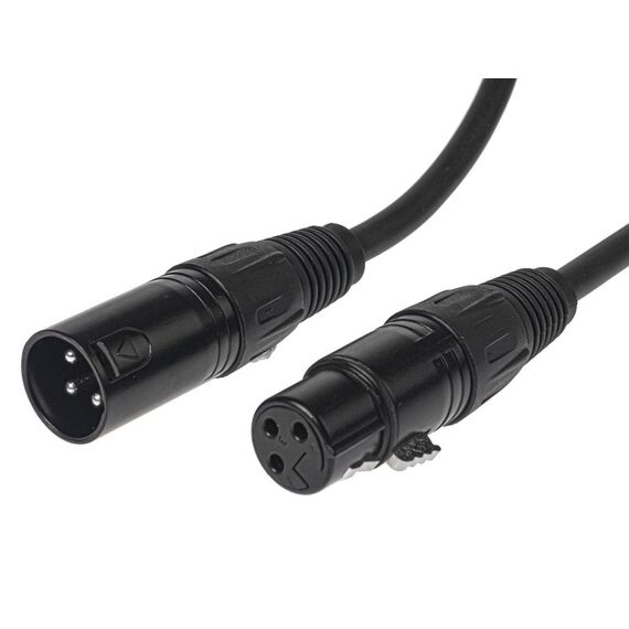 Bemero BAC4041-150BK Audio-Kabel 1,5 m XLR (3-pin) Schwarz, Farbe: Schwarz, Länge: 1,5 m, 2 image