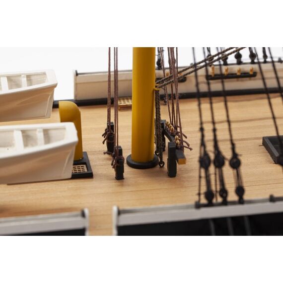 Billing Boats HMS Warrior Modell eines Marineschiffs Montagesatz 1:100, 14 image