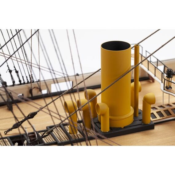 Billing Boats HMS Warrior Modell eines Marineschiffs Montagesatz 1:100, 8 image
