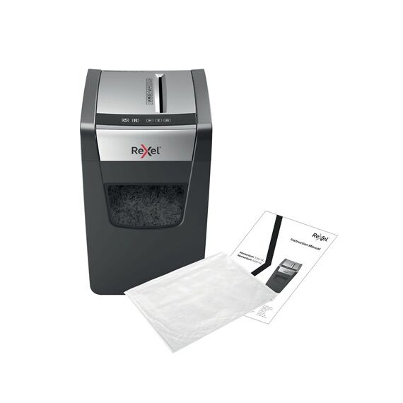 Rexel Momentum X410-SL Aktenvernichter Kreuzschreddern 62 dB Schwarz, Grau, 5 image