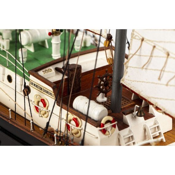 Billing Boats Winston Churchill Modell eines Marineschiffs Montagesatz 1:75, 12 image