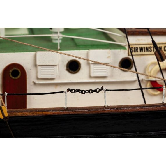 Billing Boats Winston Churchill Modell eines Marineschiffs Montagesatz 1:75, 14 image