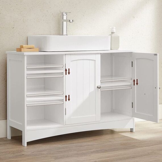 Vasagle BBC410P31 Badezimmerwaschtisch & Waschbeckenschrank, 3 image