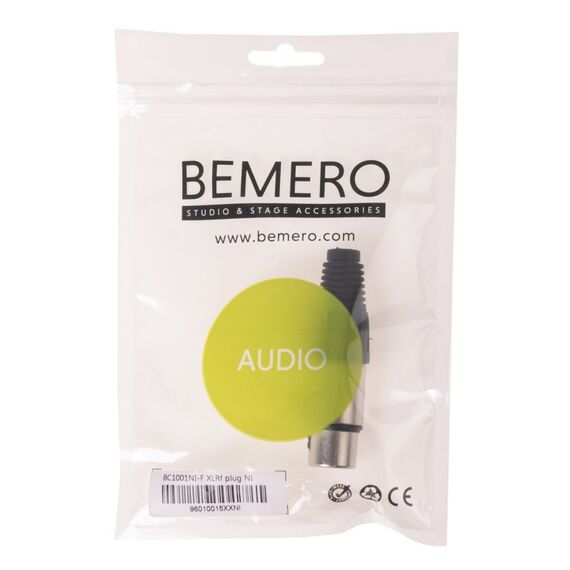 Bemero BC1001NI-F Drahtverbinder 3-Pin XLR Nickel, 3 image