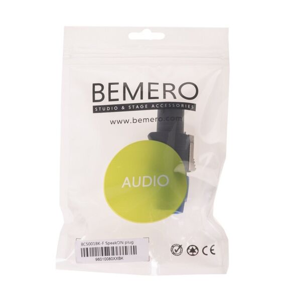 Bemero BC5001BK-F Drahtverbinder 4-Pin SpeakON Schwarz, Blau, 3 image
