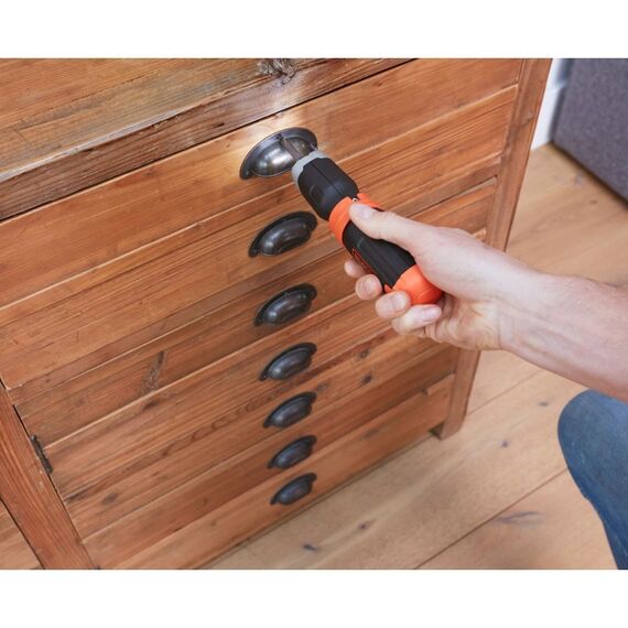 Black & Decker BCF601C-XJ Elektroschrauber/Schlagschrauber 220 RPM Schwarz, Orange, 6 image