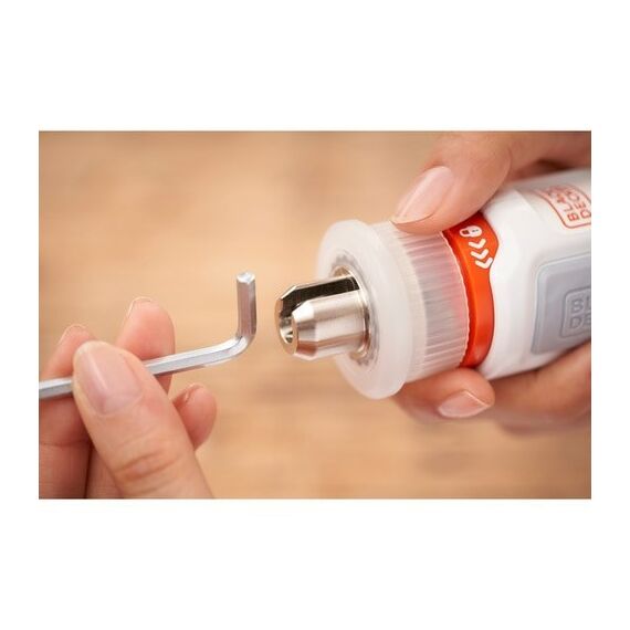 Black & Decker BCRTA01 180 RPM Grau, Orange, Weiß, 7 image