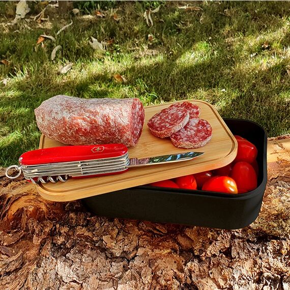 Trendform Lunchbox SWISS TRADITION schwarz, 3 image