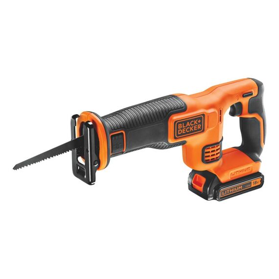 Black & Decker BDCR18-QW Säbelsäge Schwarz, Orange
