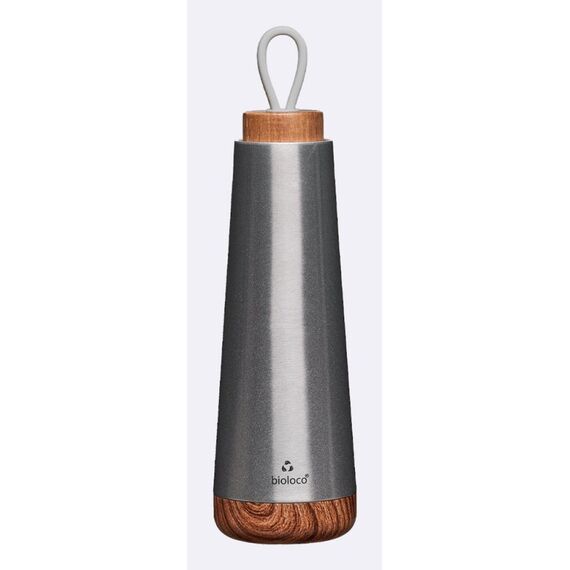 BioLoco BEL121 Trinkflasche Tägliche Nutzung 500 ml Edelstahl Silber