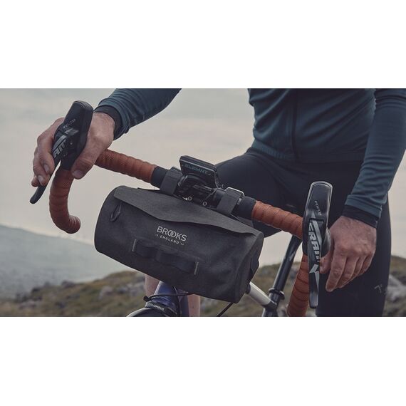 Brooks Scape Vorderseite Fahrradtasche 3 l Aluminium, Nylon Schwarz, 4 image