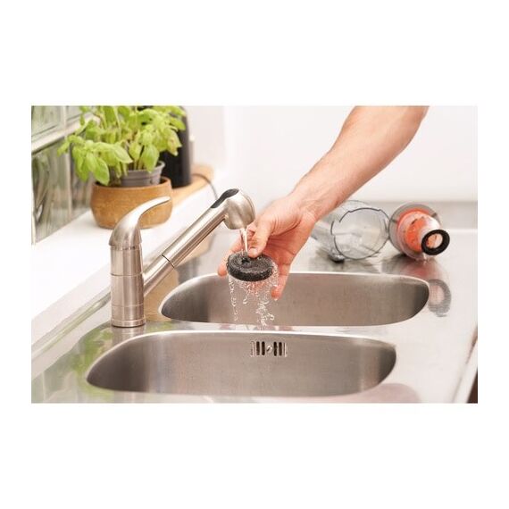 Black & Decker BHFEA515J Stabstaubsauger/Elektrischer Besen Akku Trocken Zyklonal Beutellos 0,5 l Orange, Weiß 1,5 Ah, 16 image