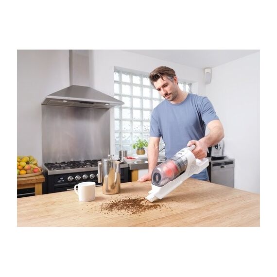 Black & Decker BHFEA515J Stabstaubsauger/Elektrischer Besen Akku Trocken Zyklonal Beutellos 0,5 l Orange, Weiß 1,5 Ah, 2 image
