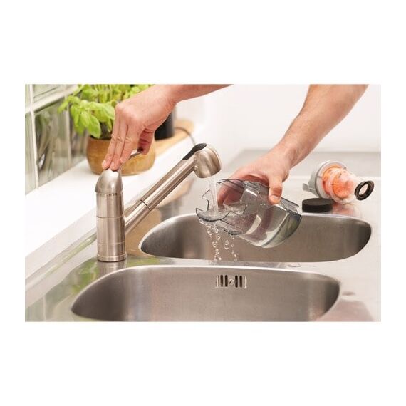 Black & Decker BHFEA515J Stabstaubsauger/Elektrischer Besen Akku Trocken Zyklonal Beutellos 0,5 l Orange, Weiß 1,5 Ah, 10 image